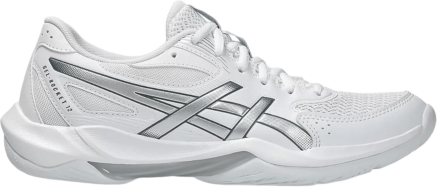 <strong>ASICS</strong><br> Женские  Gel-Rocket 12Pure Silver 39.5 UK