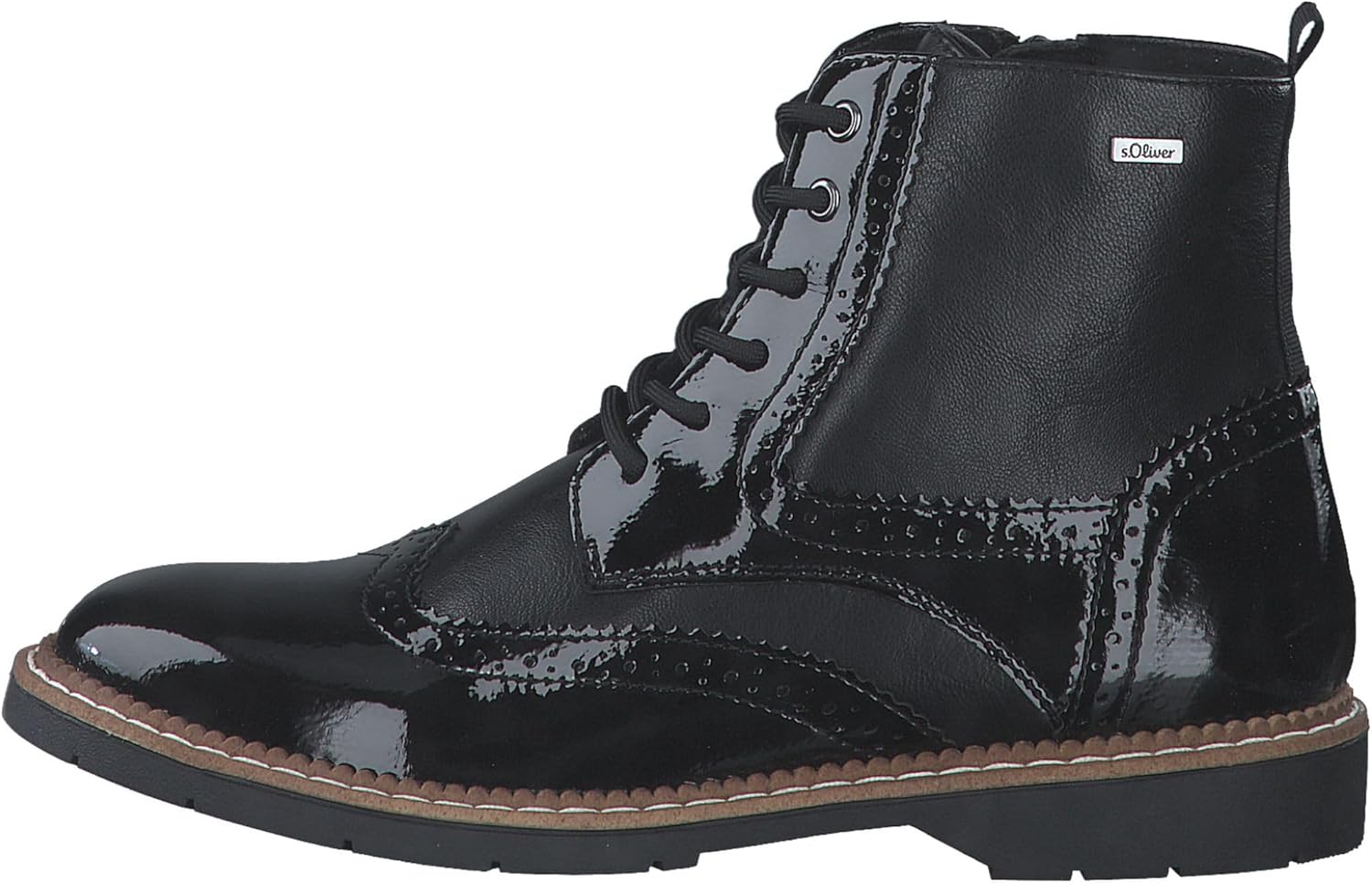 <strong>s.Oliver</strong><br> Женские Elegant ботинки without Heel with Zip(Black Comb) — изображение 2