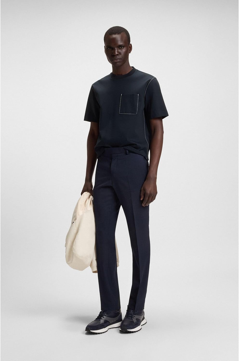 <strong>BOSS</strong><br> Мужские Jonah Runn Milled Leather with Supportive Outsole Size — изображение 3