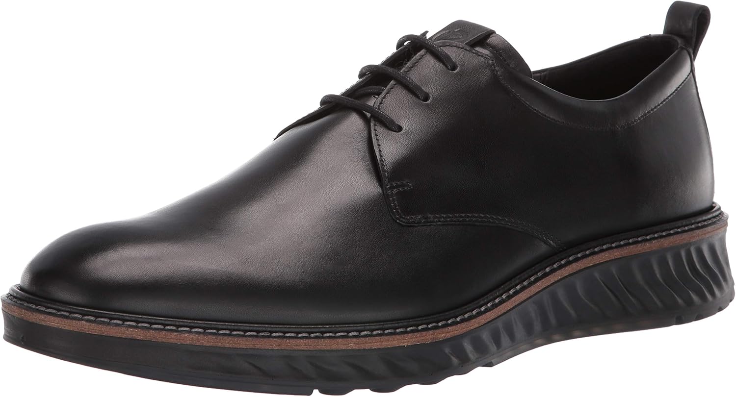 <strong>ECCO</strong><br> Мужские St1 Hybrid Plain Toe Oxford black medium