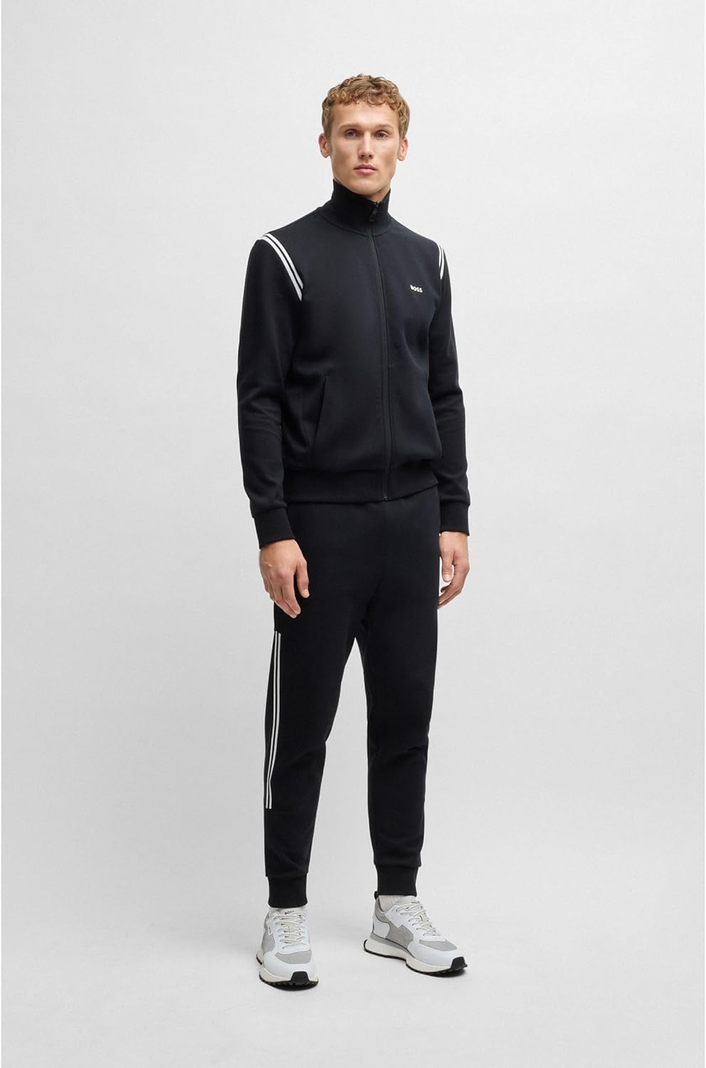 <strong>BOSS</strong><br> Jonah Runn Мужские Made of Various Materials with Mesh Size — изображение 3