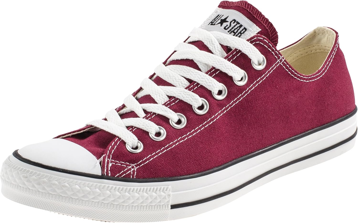 <strong>Converse</strong><br> Chuck Taylor All Star Seasonal - Ox Мужские  (Chuck Taylor All Star Seasonal - Ox) -Maroon size: 44 EU