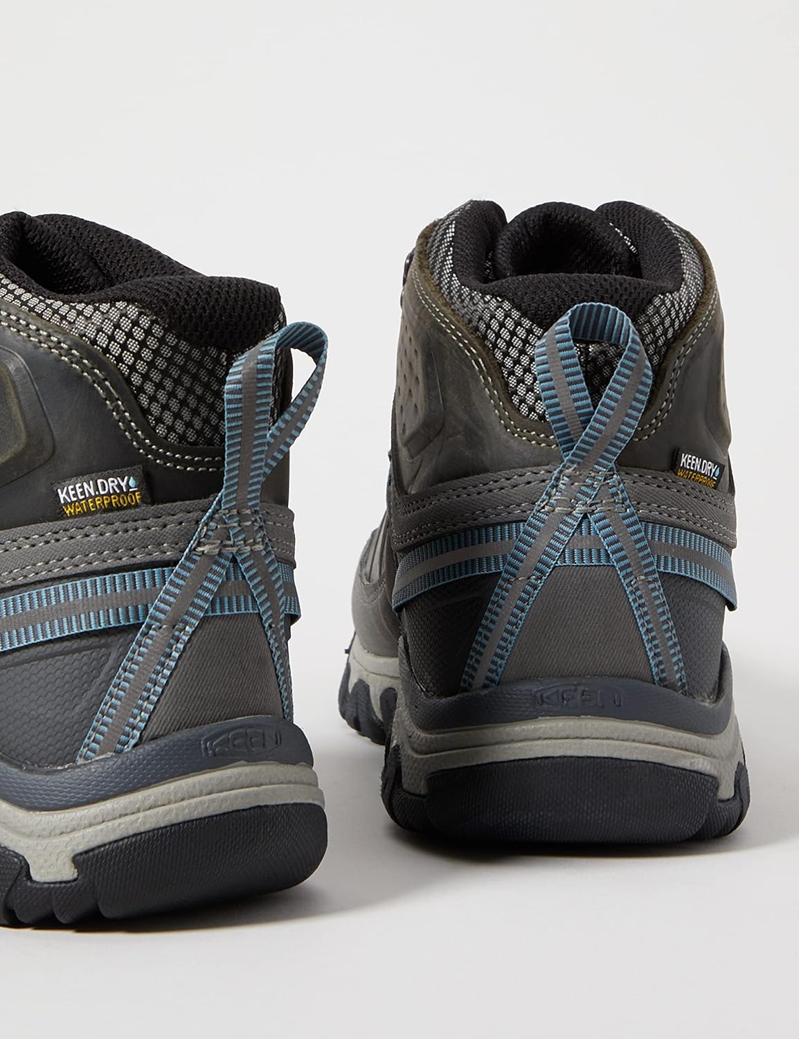 <strong>KEEN</strong><br> Женские Targhee 3 Mid Waterproof Hiking ботинки Magnet Atlantic Blue 35.5 eu — изображение 4