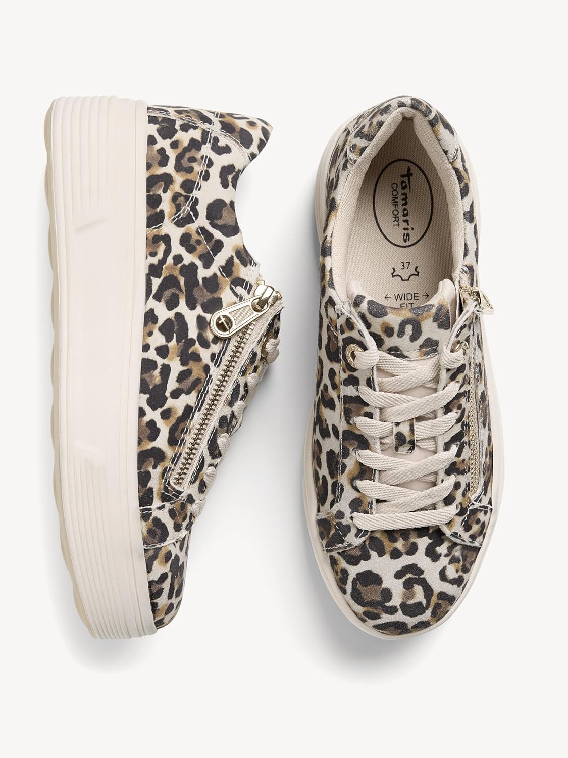 <strong>Tamaris</strong><br> Tamaris Comfort Женские Platform with Zip Low Top — изображение 4